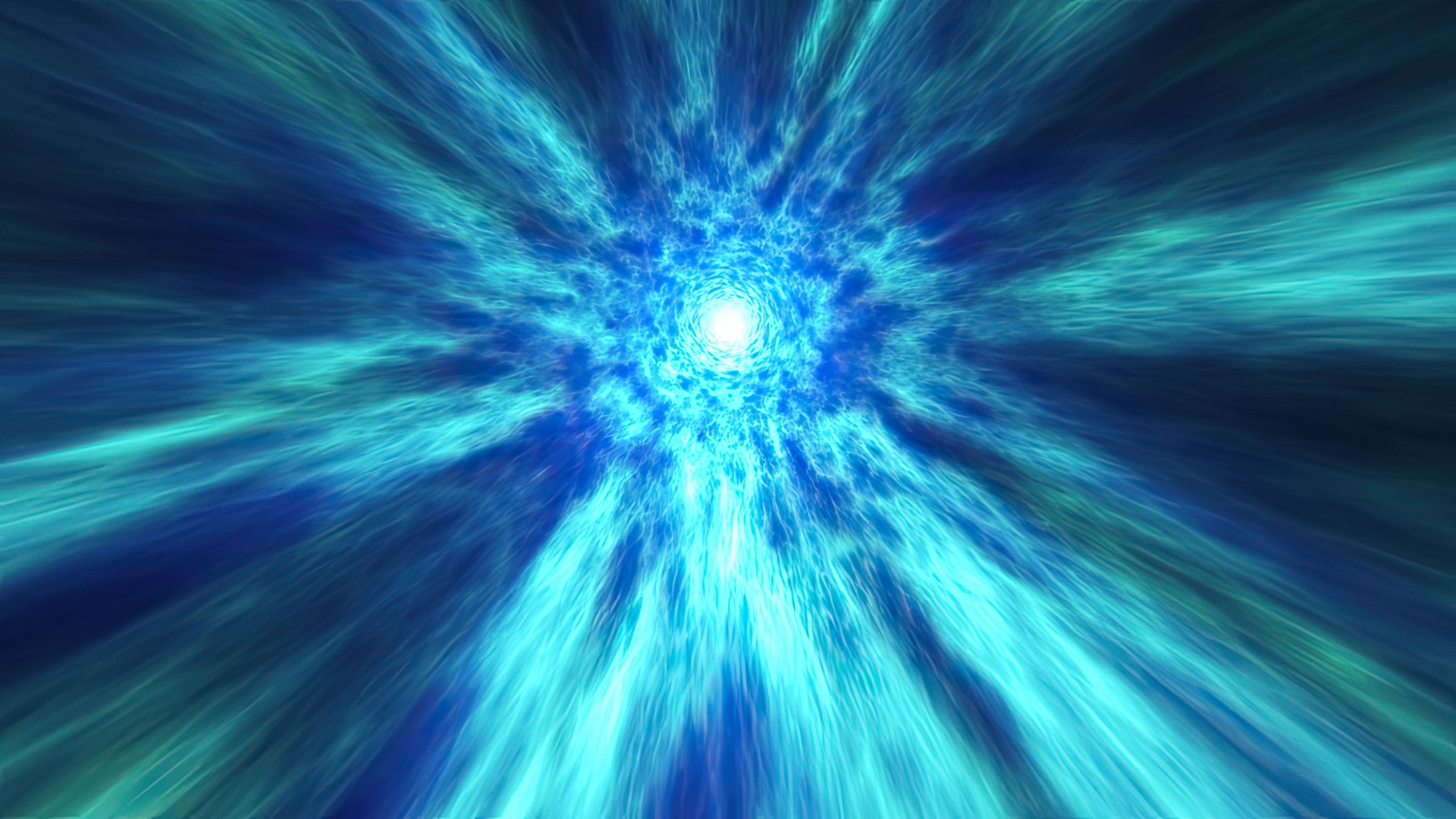 Fantastic of an astral tunnel or travel wormhole